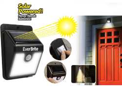 Cветильник на солнечной батарее с датчиком движения Ever Brite
