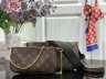 Сумка из канвы и натуральной кожи Louis Vuitton в интернет-магазине BombSALES