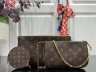 Сумка из канвы и натуральной кожи Louis Vuitton в интернет-магазине BombSALES