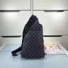 Мужская сумка из натуральной кожи Louis Vuitton в интернет-магазине BombSALES