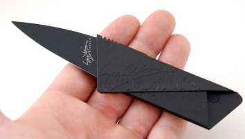 Нож-кредитка "Card Sharp" в интернет-магазине BombSALES